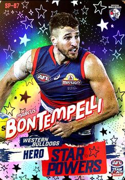 2022 AFL TeamCoach - Star Powers Silver #SP-87 Marcus Bontempelli Front